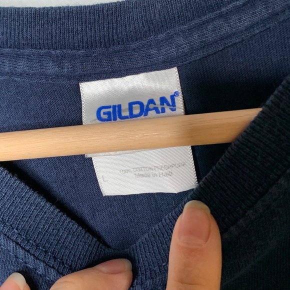 Mario Dissection Skeleton Ecroche Navy Blue Shirt in L - Picture 3 of 4